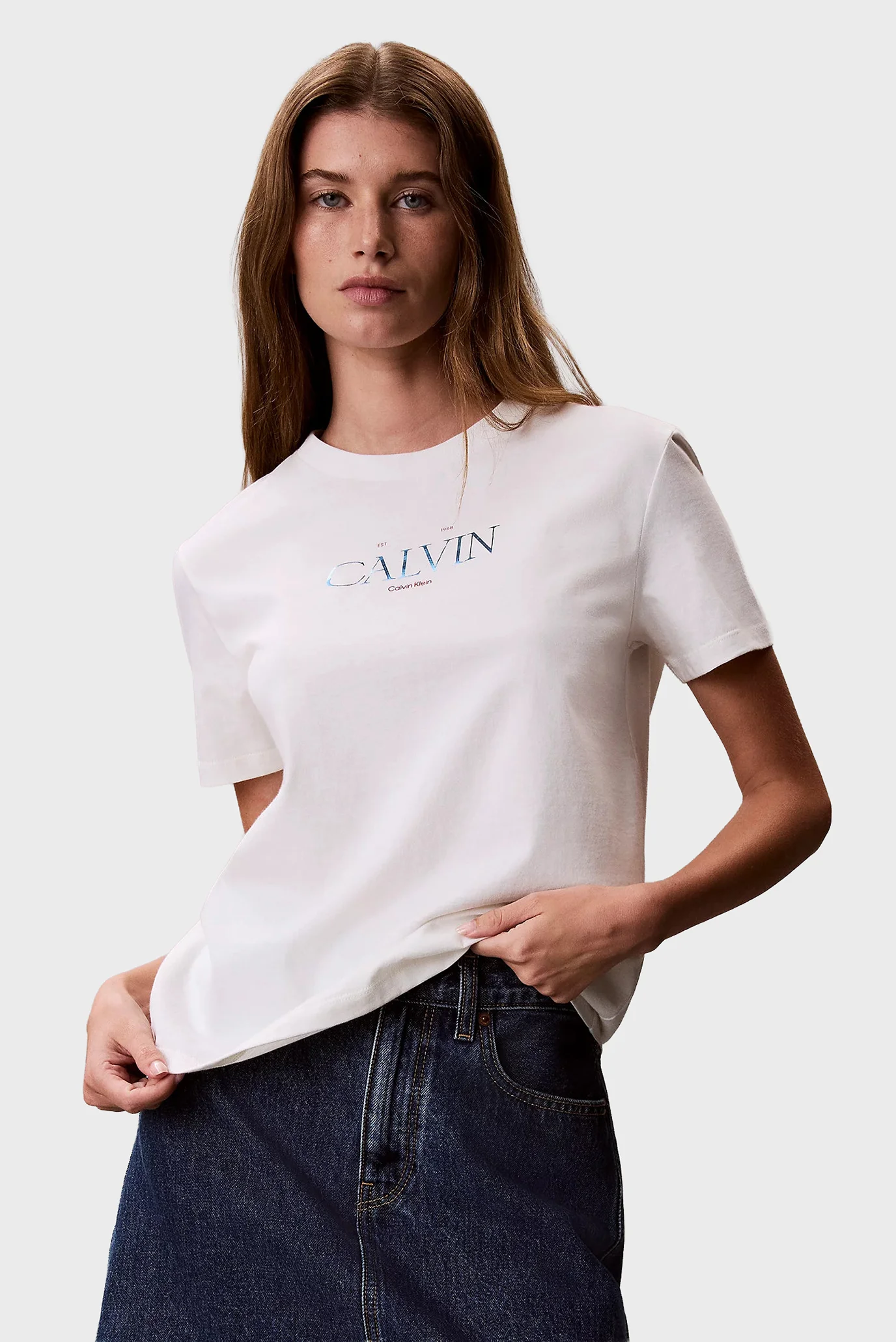 Tricou/SS CLASSIC RESORT FOIL LOGO TEE Calvin Klein Jeans